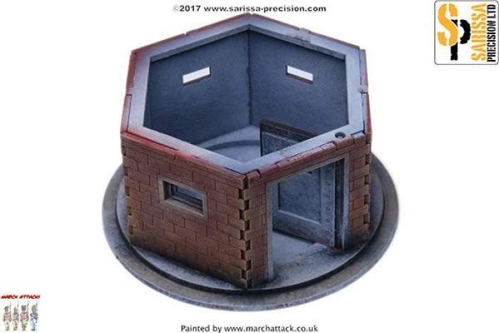 Warlord Games: Pill Box Set (3 Pill Boxes)